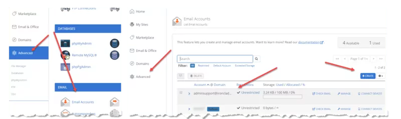 Email Account Setup